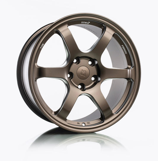 Titan 7 T-D6 LE Forged 17x9 ET47 | Techna Bronze