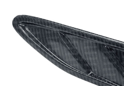 Seibon FR Style Carbon Fiber Fender Ducts (Pair)